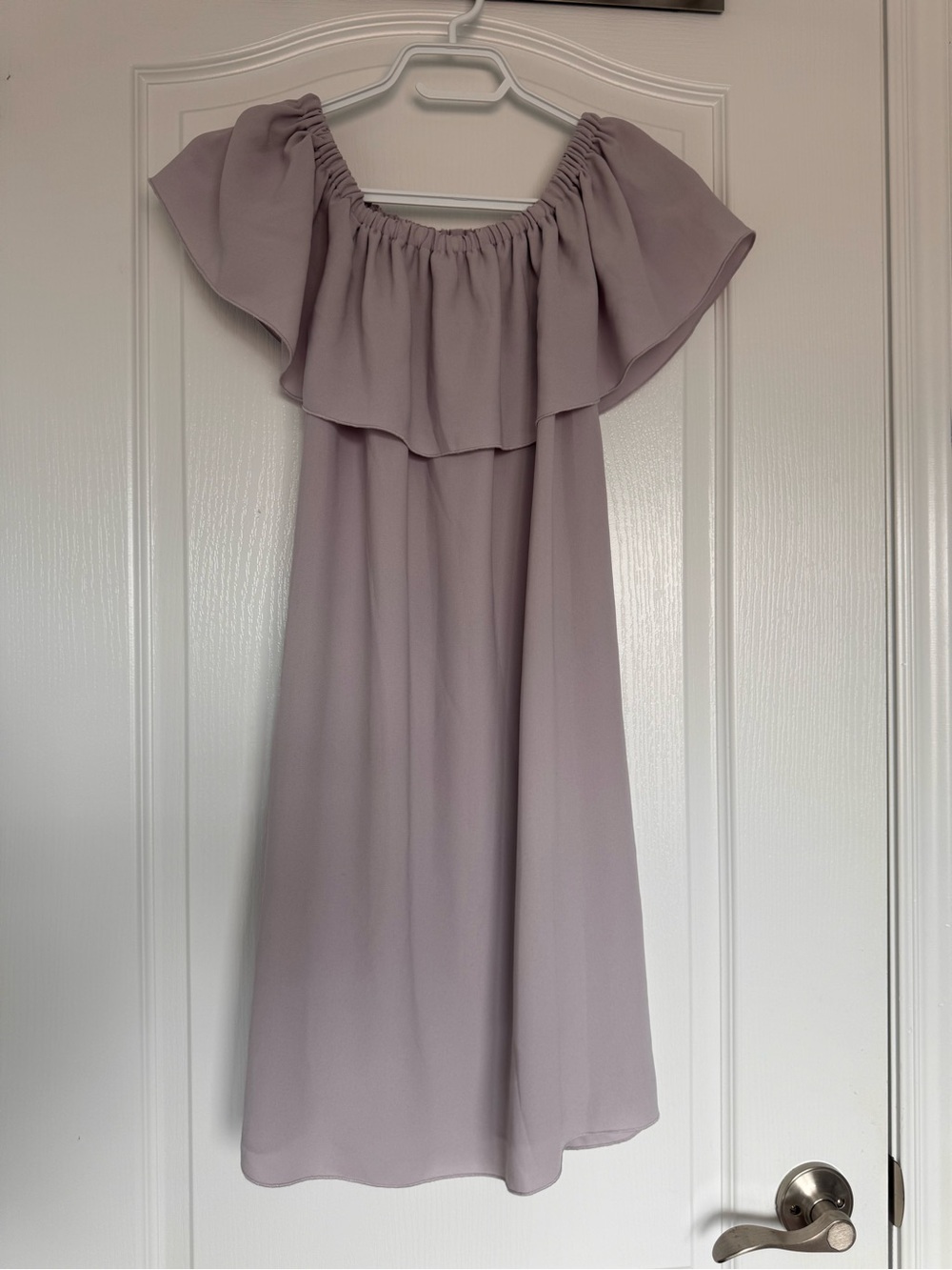 Aritzia - Wilfred Off-the-Shoulder Lavender Women’s Dress